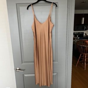 Lunya Backless Silk Dress Size M
